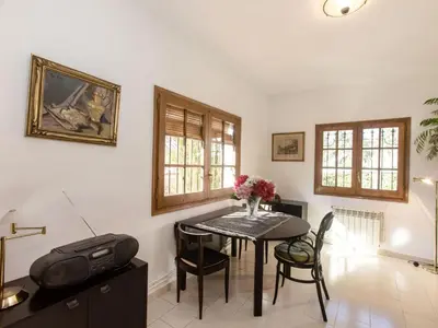Zona de estar de Holiday Home Belloc II by Interhome