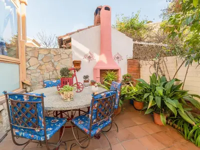 Jardín al aire libre en Holiday Home Aurea by Interhome