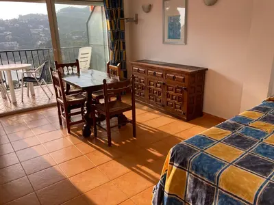 Cama o camas de una habitación en Bertur Cala Llevado