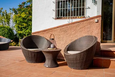 Zona de estar de Casa Coene