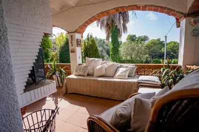 Zona de estar de Casa Coene