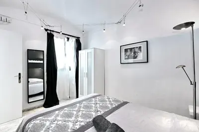 Cama o camas de una habitación en Casa Nou 2 rooms & Boutique