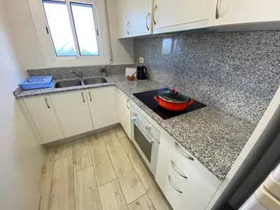 Una cocina o zona de cocina en Apartamentos Rayon Du Soleil