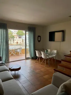 Zona de estar de SATUNA BEACH CASA