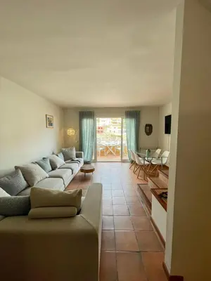 Zona de estar de SATUNA BEACH CASA