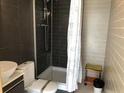 Un baño de Villa Rosa