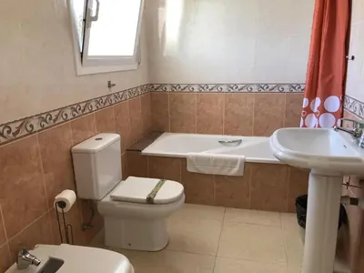 Un baño de Villa Rosa