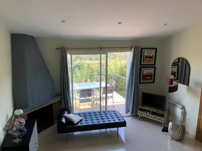 Zona de estar de Villa Rosa