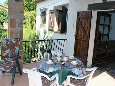 Un patio o zona al aire libre en Casa Dynaida