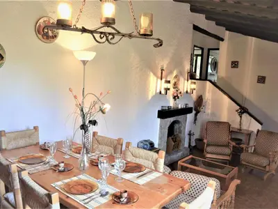 Zona de estar de Casa Dynaida
