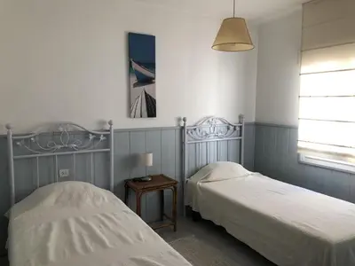 Cama o camas de una habitación en Casa el Palomar