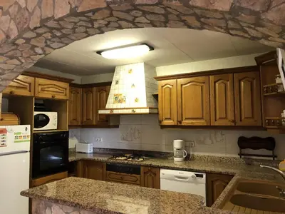 Una cocina o zona de cocina en Casa el Palomar