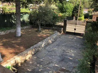 Jardín al aire libre en Casa el Palomar