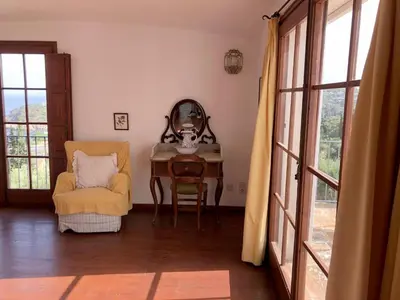 Zona de estar de Illa blanca
