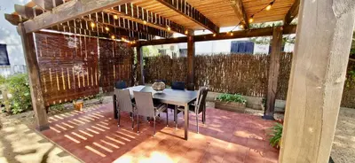 Un patio o zona al aire libre en BRISA DE CALELLA DE PALAFRUGELL