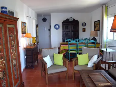 Zona de estar de Apt Santa Agatha