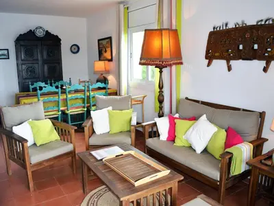 Zona de estar de Apt Santa Agatha