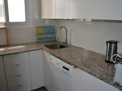 Una cocina o zona de cocina en Apt Santa Agatha