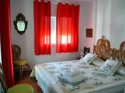 Cama o camas de una habitación en Apt Santa Agatha