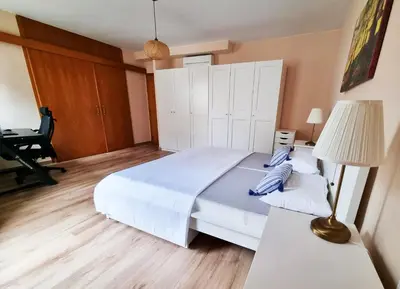 Cama o camas de una habitación en Central Mayor Apartment