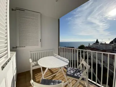 Un balcón o terraza de Montaber Apartments - Sant Pol de Mar