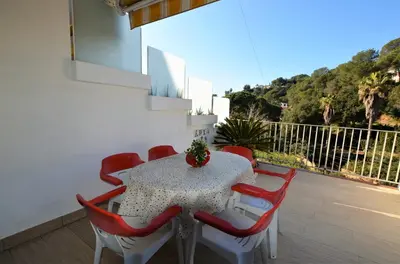 Un balcón o terraza de Villa Isabel Lloret de mar