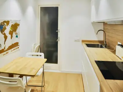 Una cocina o zona de cocina en Beach CostaBravaSi