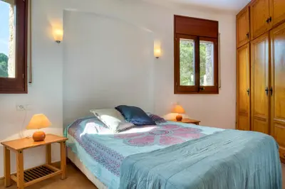Cama o camas de una habitación en Begur - Sa Riera 152