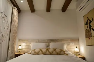 Cama o camas de una habitación en Can Senio 1