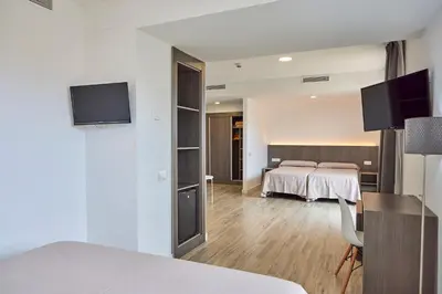 Cama o camas de una habitación en Ona Don Juan