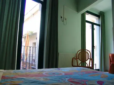 Cama o camas de una habitación en Hotel Pinxo