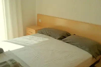 Cama o camas de una habitación en Apartamento Adara a 200 metros de la playa
