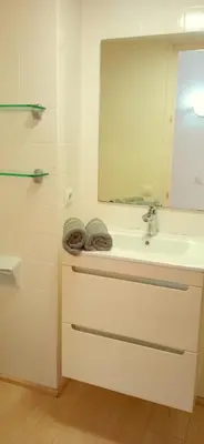 Un baño de Apartamento Adara a 200 metros de la playa