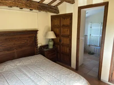 Cama o camas de una habitación en Isard 4 bis Apartamento junto a la playa