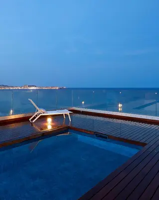 Paisaje cerca de este hotel
