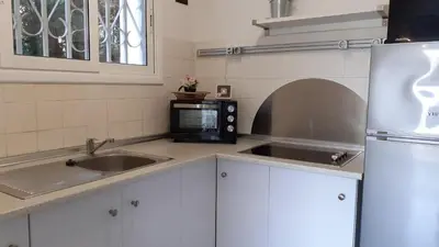 Una cocina o zona de cocina en Apartment Oli - Lloret de Mar