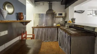 Una cocina o zona de cocina en Flateli Sa Tuna Apartment
