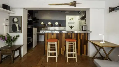 Una cocina o zona de cocina en Flateli Sa Tuna Apartment