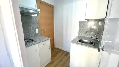 Una cocina o zona de cocina en Apartamentos El Sol II