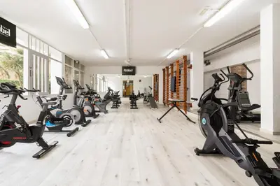 Gimnasio o instalaciones de fitness de Hotel Anabel