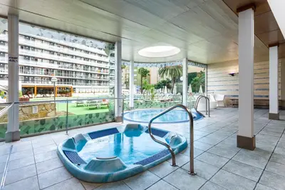 Un balcón o terraza de Hotel Anabel