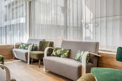 Zona de estar de Hotel Metropol