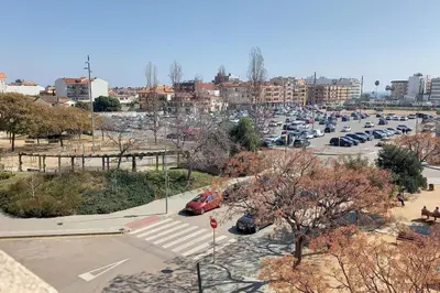 Vista general de Malgrat de Mar o vista desde el apartamento