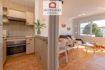 Una cocina o zona de cocina en Apartment Cala dels Pots