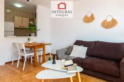 Una cocina o zona de cocina en Apartment Cala dels Pots