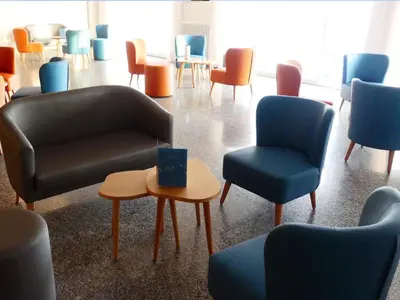 Zona de estar de Gran Sol Hotel