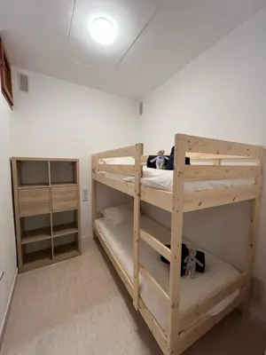 Cama o camas de una habitación en Apartamento St Zenon