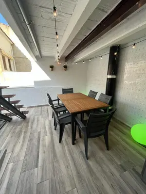 Zona de estar de Apartamento St Zenon