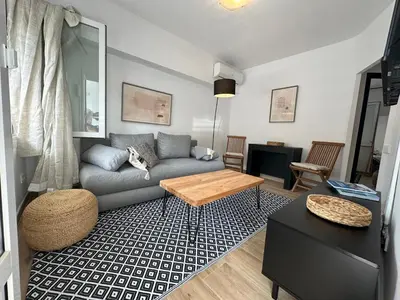 Zona de estar de La Perla de Sa Riera