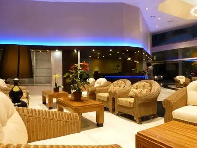 Zona de estar de Hotel Alba Seleqtta